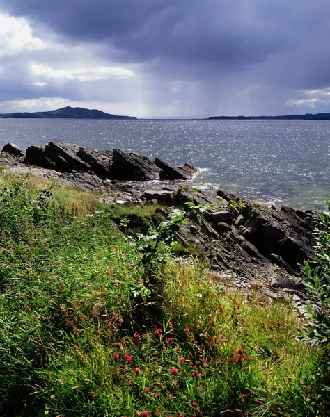 Ίντσα νησί, συμπληρωματική και εναλλακτική, county donegal, Ιρλανδία — Φωτογραφία Αρχείου