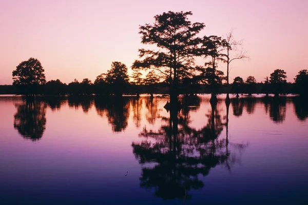 Horseshoe Lake At Dusk — Stock Photo, Image