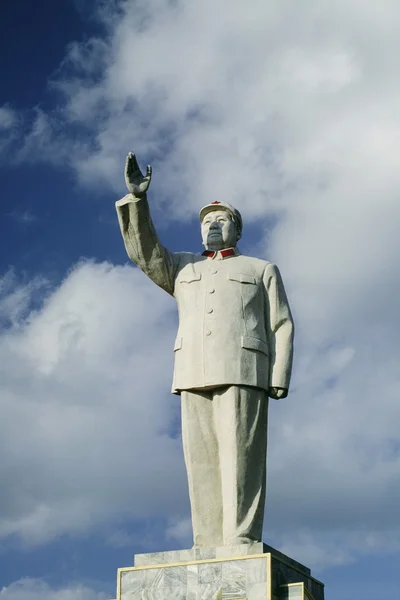 Mao zedong Kunming, Çin heykeli — Stok fotoğraf