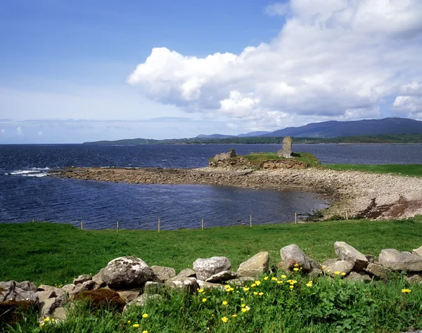 Point in mcswynes bay, dunkineely, co. donegal, irland — Stockfoto