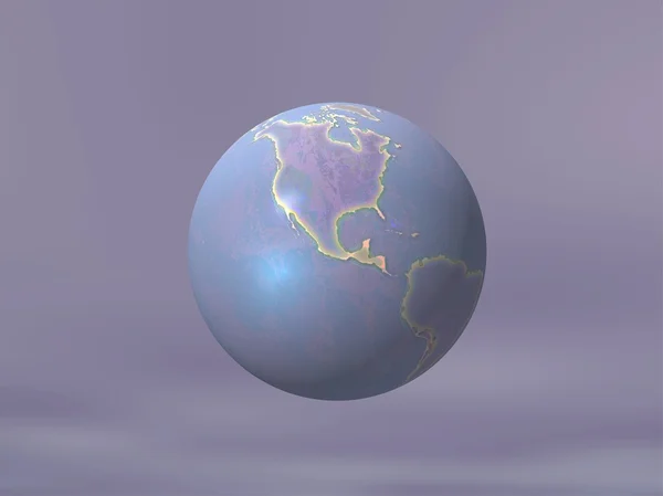 3D Globe — Stock Photo, Image