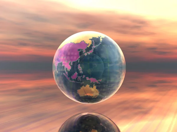 3D Globe — Stock Photo, Image