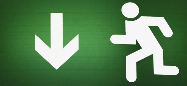 Exit Sign — Stock Photo, Image