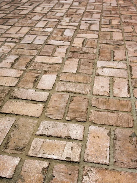 Brick Sidewalk — Stock Photo, Image