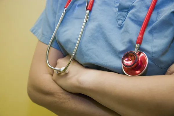 Doctor With Stethoscope — Stock Photo, Image