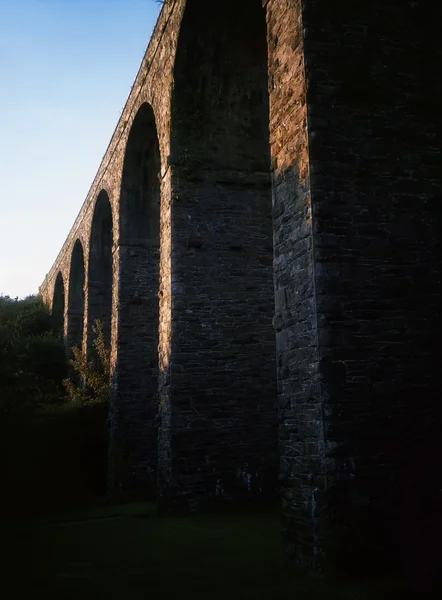 Nedlagd järnväg viaduct, kilmacthomas, co waterford, Irland — Stockfoto