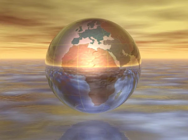 3D Globe — Stock Photo, Image