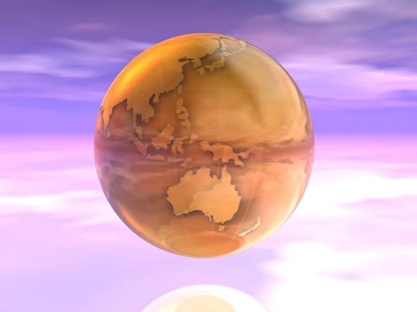 3D Globe — Stock Photo, Image