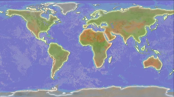 World Map Illustration — Stock Photo, Image