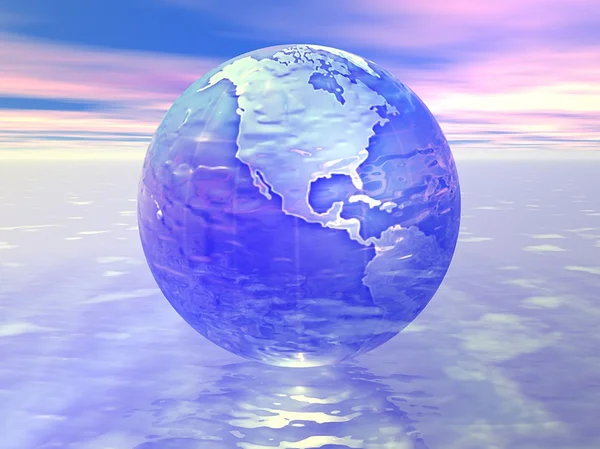 3D Globe — Stock Photo, Image