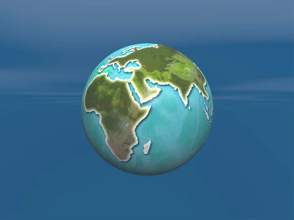 3D Globe — Stock Photo, Image