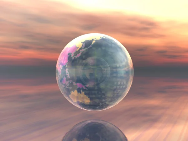 3D Globe — Stock Photo, Image