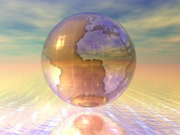 3D Globe — Stock Photo, Image