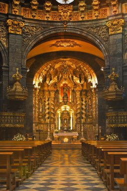 Holy Altar In The Sanctuary Of Saint Ignacio De Loyola, Azpeitia, Guipúzcoa, Spain