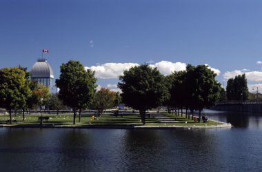 Parc du bassin-bonsecours montreal, quebec, Kanada