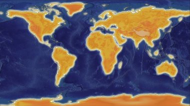World Map Illustration clipart