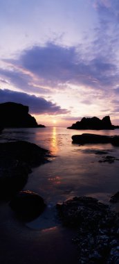whitepark bay, ballintoy, co antrim, İngiltere