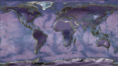 World Map Illustration clipart