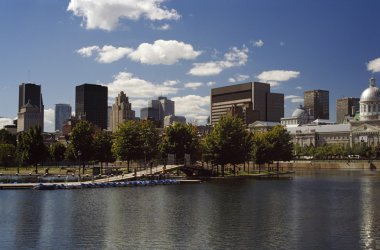Merkezi iş bölgesine, montreal, quebec, Kanada