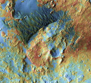 Mars topografya