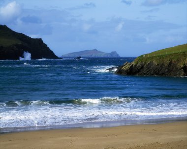 Co Kerry, Blasket Island, Sleeping Bishop, Ireland clipart