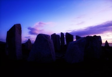 blacksod nokta, co mayo, İrlanda yakınındaki taş daire