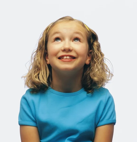 Retrato de chica sonriente — Foto de Stock