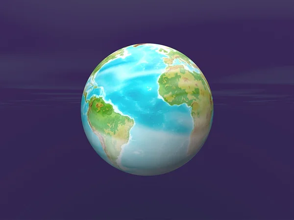 3D Globe — Stock Photo, Image