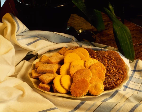 Biscoitos variados — Fotografia de Stock