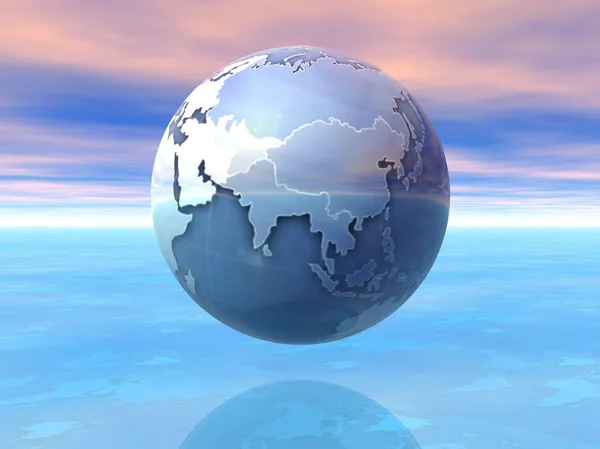 3D Globe — Stock Photo, Image