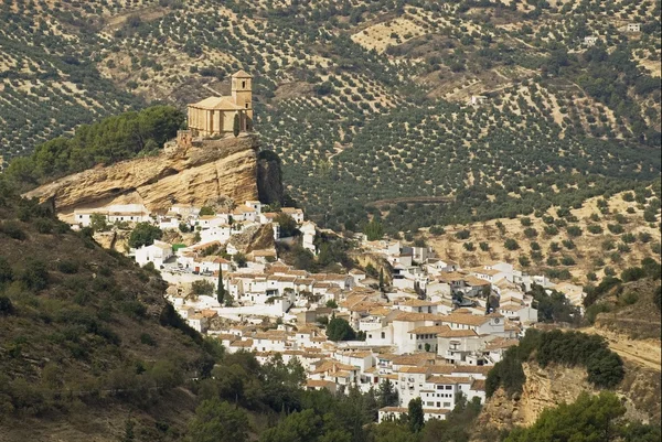 Castillo Morisco en Montefrío En España — Foto de Stock