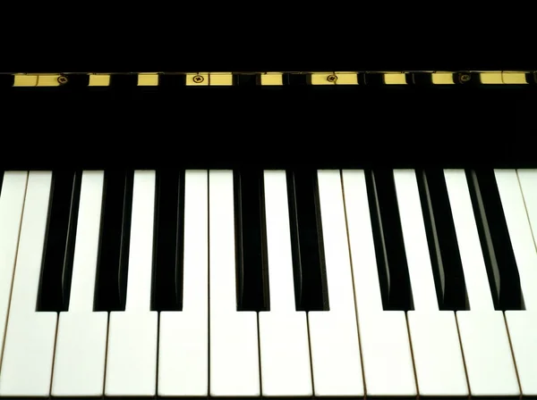 피아노 건반 — 스톡 사진