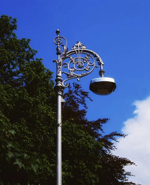 Lampa Dublin street, dublin city, hrabství dublin, Irsko — Stock fotografie