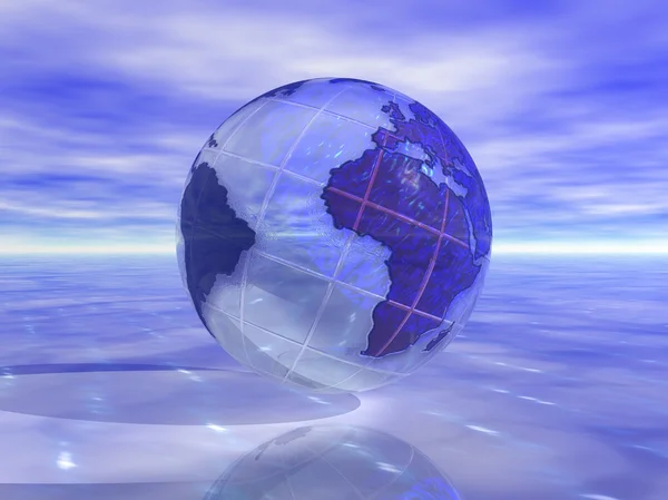 3D Globe — Stock Photo, Image