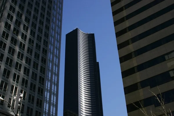 Edifícios High Rise, Calgary, Alberta — Fotografia de Stock