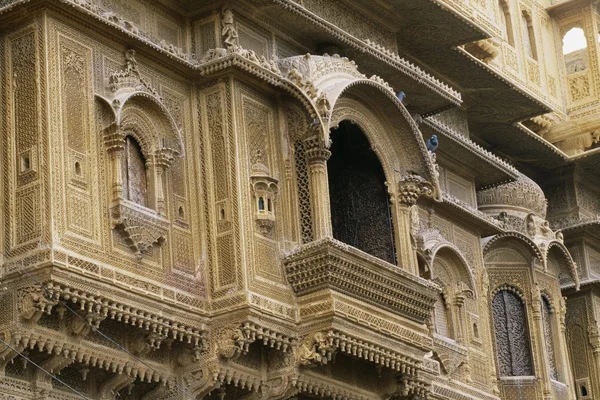 Patwon Ki Haveli Em Jaisalmer, Índia — Fotografia de Stock