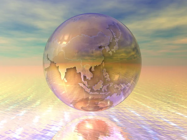 3D Globe — Stock Photo, Image