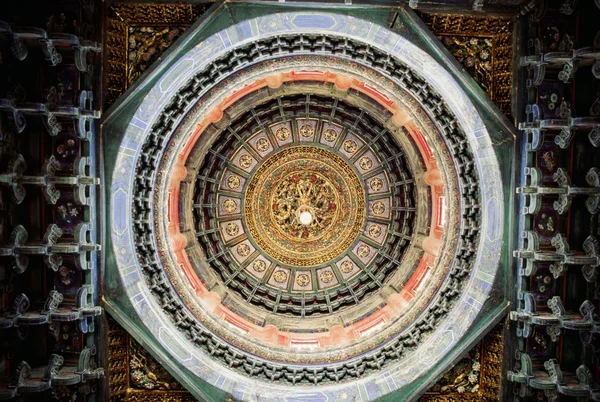 Ceiling Of Pavilion In The Forbidden City — Stock Photo, Image