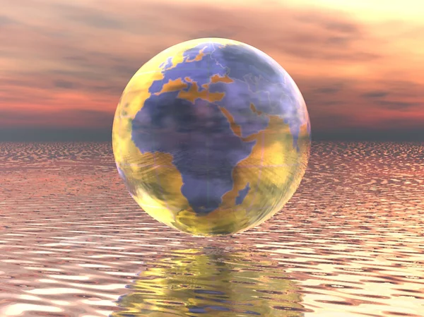 3D Globe — Stock Photo, Image