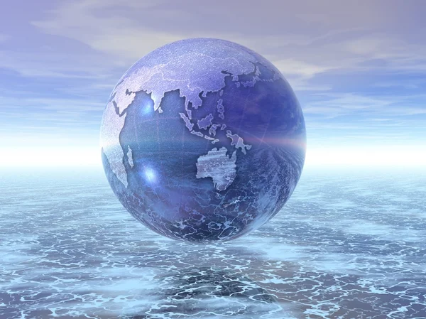 3D Globe — Stock Photo, Image