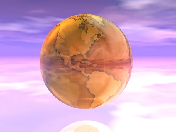 3D Globe — Stock Photo, Image