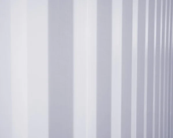 White Corrugated Siding — Stock Photo, Image
