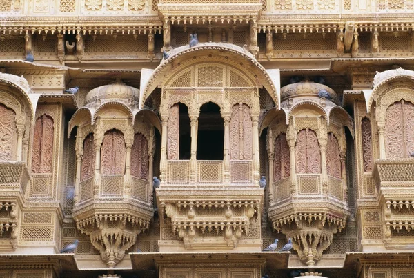 Patwon Ki Haveli, Jaisalmer, Rajasthan, Índia — Fotografia de Stock