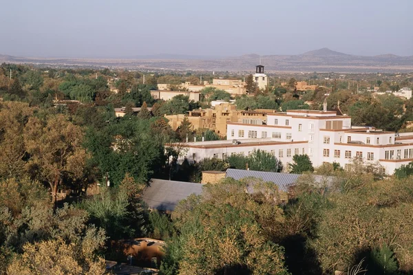 Vue d'ensemble de Santa Fe, Nouveau-Mexique, États-Unis — Photo