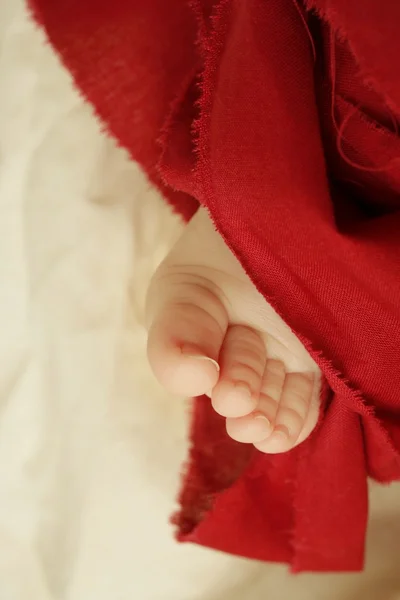 Pie de un bebé — Foto de Stock