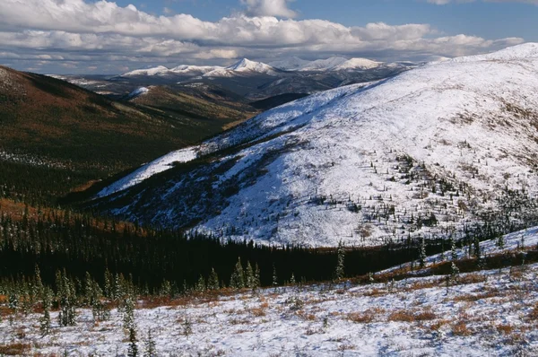 Yukon toprakları dağlar — Stok fotoğraf