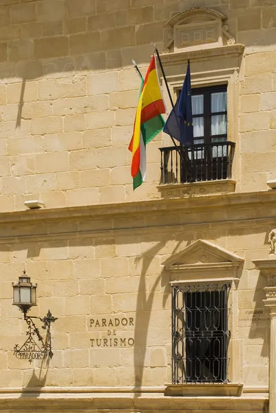 Parador Nacional Del Conde Estable Dávalos En Úbeda, Andalucía, España — Foto de Stock