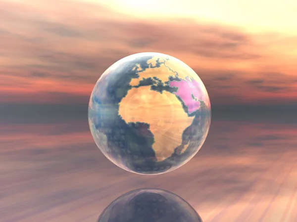 3D Globe — Stock Photo, Image