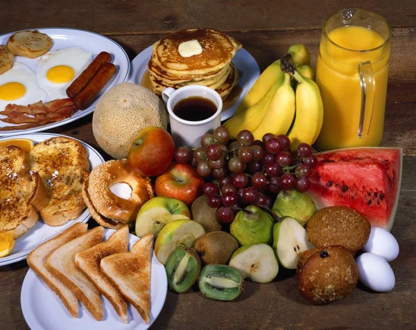 Frukost livsmedel — Stockfoto