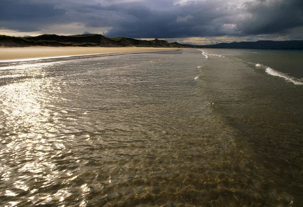 Co Derry, Lough Foyle, Ballymaclary Beach, Irlanda — Fotografia de Stock